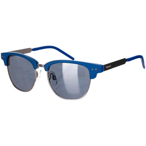 Artigos De Decoração Homem óculos de sol Polaroid PLD8023-RCT-MATT-BLUE Azul