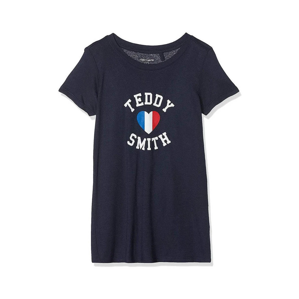Textil Rapariga T-Shirt mangas curtas Teddy Smith  Azul