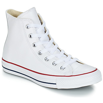 Sapatos Sapatilhas de cano-alto Converse Chuck Taylor All Star CORE LEATHER HI Branco