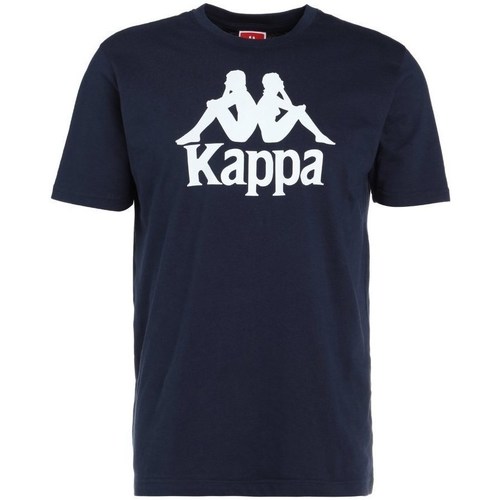 Textil Homem T-Shirt mangas curtas Kappa Caspar Tshirt Marinho