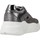 Sapatos Mulher Sapatilhas Voile Blanche M0NSTER Cinza