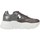 Sapatos Mulher Sapatilhas Voile Blanche M0NSTER Cinza