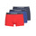Roupa de interior Homem Boxer Lacoste 5H3389-W64 Marinho / Vermelho / Azul