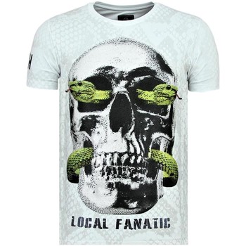 Textil Homem T-Shirt mangas curtas Local Fanatic 94437022 Branco
