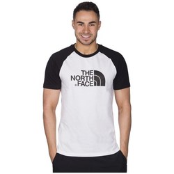 Textil Homem T-Shirt mangas curtas The North Face Easy Branco, Preto