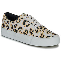 Sapatos Mulher Sapatilhas Superdry CLASSIC LACE UP TRAINER Leopardo