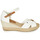 Sapatos Mulher Sandálias Tommy Hilfiger BASIC OPENED TOE MID WEDGE Branco