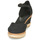 Sapatos Mulher Sandálias Tommy Hilfiger BASIC CLOSED TOE MID WEDGE Preto