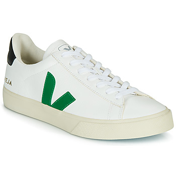 Sapatos Sapatilhas Veja CAMPO Branco / Verde / Preto