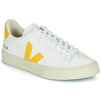 Sapatos Sapatilhas Veja CAMPO Branco / Amarelo