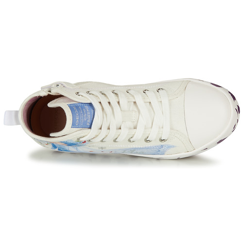 Geox JR CIAK GIRL Branco / Azul