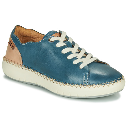 Sapatos Mulher Sapatilhas Pikolinos MESINA W6B Azul / Rosa