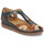 Sapatos Mulher Sandálias Pikolinos CADAQUES W8K Azul / Camel