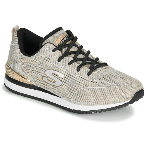Sapatos Mulher Sapatilhas Skechers NVLB SUNLITE MAGIC DUST Cinza / Ouro