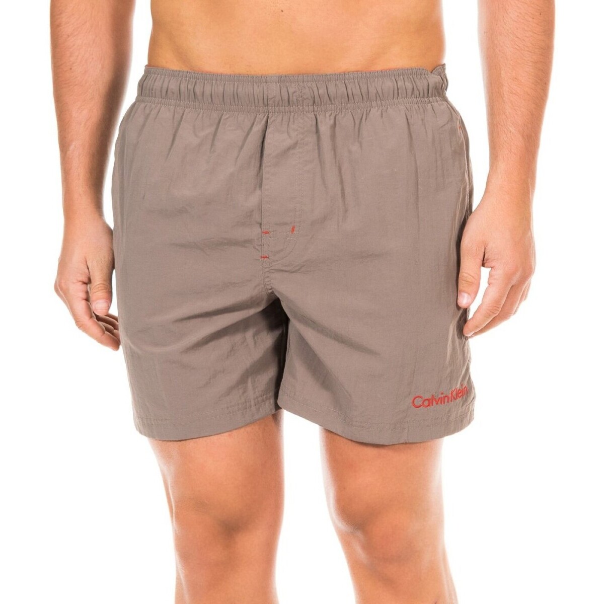 Textil Homem Fatos e shorts de banho Calvin Reporter Klein NB2221A Bhy 58201W3-130 Bege
