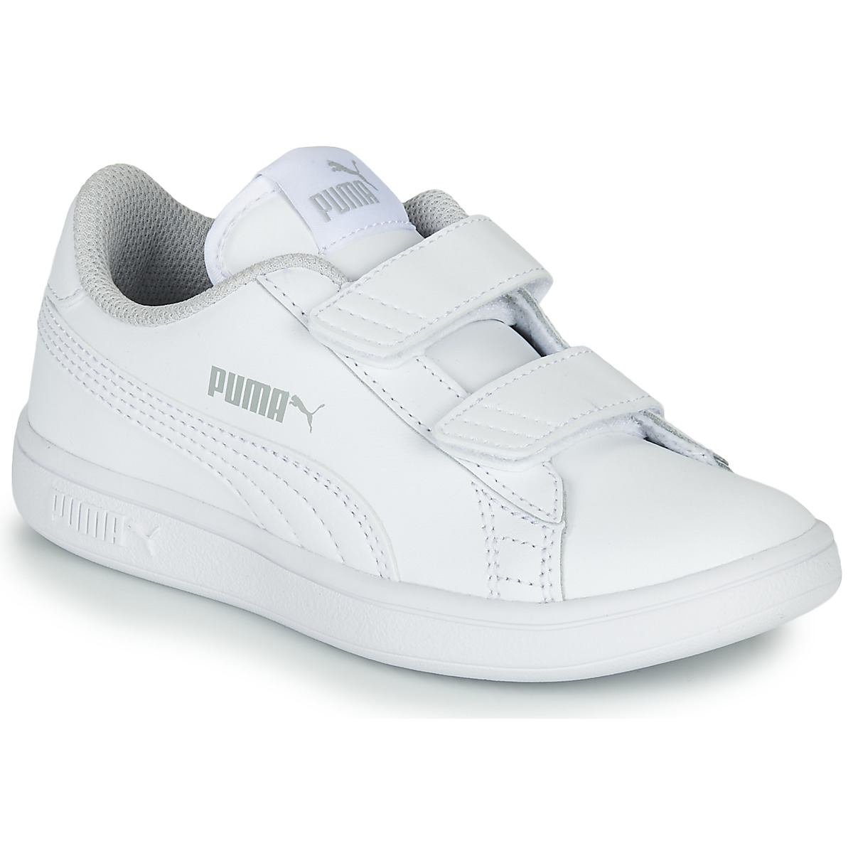 Sapatos Criança Sapatilhas disponible Puma disponible Puma Smash v2 L V PS Branco