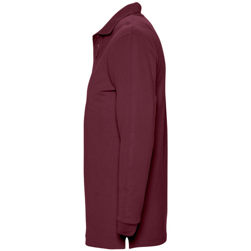 Sols WINTER 2 CASUAL MEN-POLO HOMBRE MANGA LARGA-100% algodón Violeta