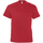 Textil Homem Asymmetrical Regular Fit Shirt VICTORY COLORS-CAMISETA HOMBRE CUELLO PICO DE ALGODÓN Vermelho