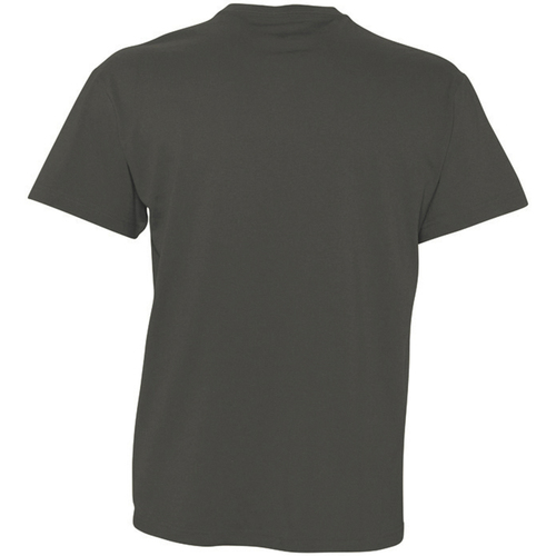 Sols VICTORY COLORS-CAMISETA HOMBRE CUELLO PICO DE ALGODÓN Cinza