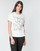 Textil Mulher T-Shirt mangas curtas Emporio Armani DONOVANN Branco
