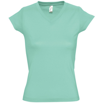 Textil Mulher Jane - Camiseta Mujer Sin Sols MOON COLORS GIRL Verde