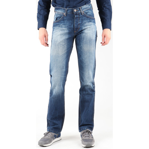 Textil Homem Calças Claro Jeans Wrangler Ace W14RD421X Azul