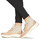 Sapatos Mulher Sapatilhas de cano-alto Coach C245 RUNNER Rosa / Cru / Prata