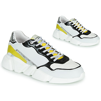 Sapatos Mulher Sapatilhas Serafini OREGON Branco / Preto / Amarelo