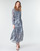 Textil Mulher Vestidos compridos Ikks BQ30285-45 Azul