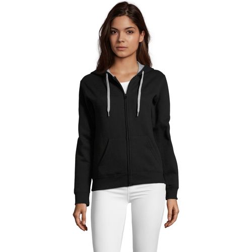 Sols SOUL WOMENN SPORT-CHAQUETA DE MUJER  CON CAPUCHA Preto