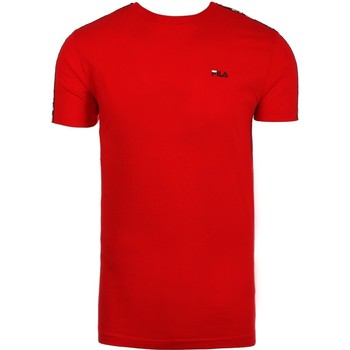 Textil Homem T-shirts e Pólos Fila MEN VAINAMO TEE SS Vermelho