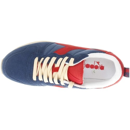 Diadora CAMARO USED  C0592 DENIM SCURO/ROSSO F 501.175500 Vermelho