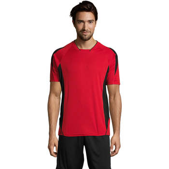 Textil Homem Jane - Camiseta Mujer Sin Sols MARACANA 2 SSL SPORT Vermelho