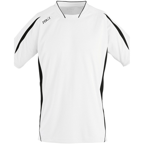 Textil Homem T-Shirt mangas curtas Sols MARACANA 2 SSL SPORT Branco