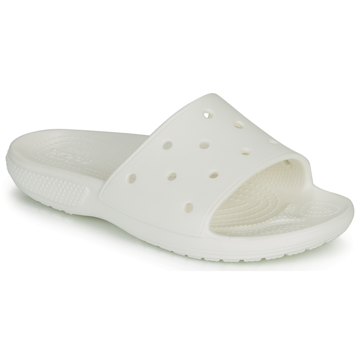 Sapatos chinelos Crocs CLASSIC CROCS SLIDE Branco