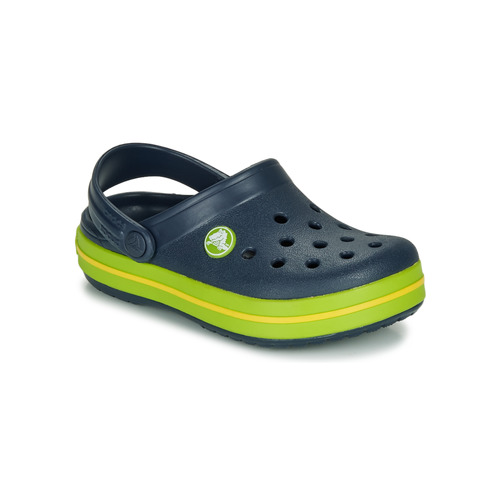 Sapatos Criança Tamancos Crocs buy CROCBAND CLOG K Marinho / Verde