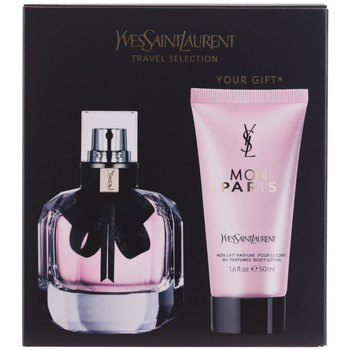 beleza Mulher Eau de parfum  Yves Saint Laurent Set Mon Paris perfume 50ml +Loción Corporal 50 ml Set Mon Paris perfume 50ml +Loción Corporal 50 ml