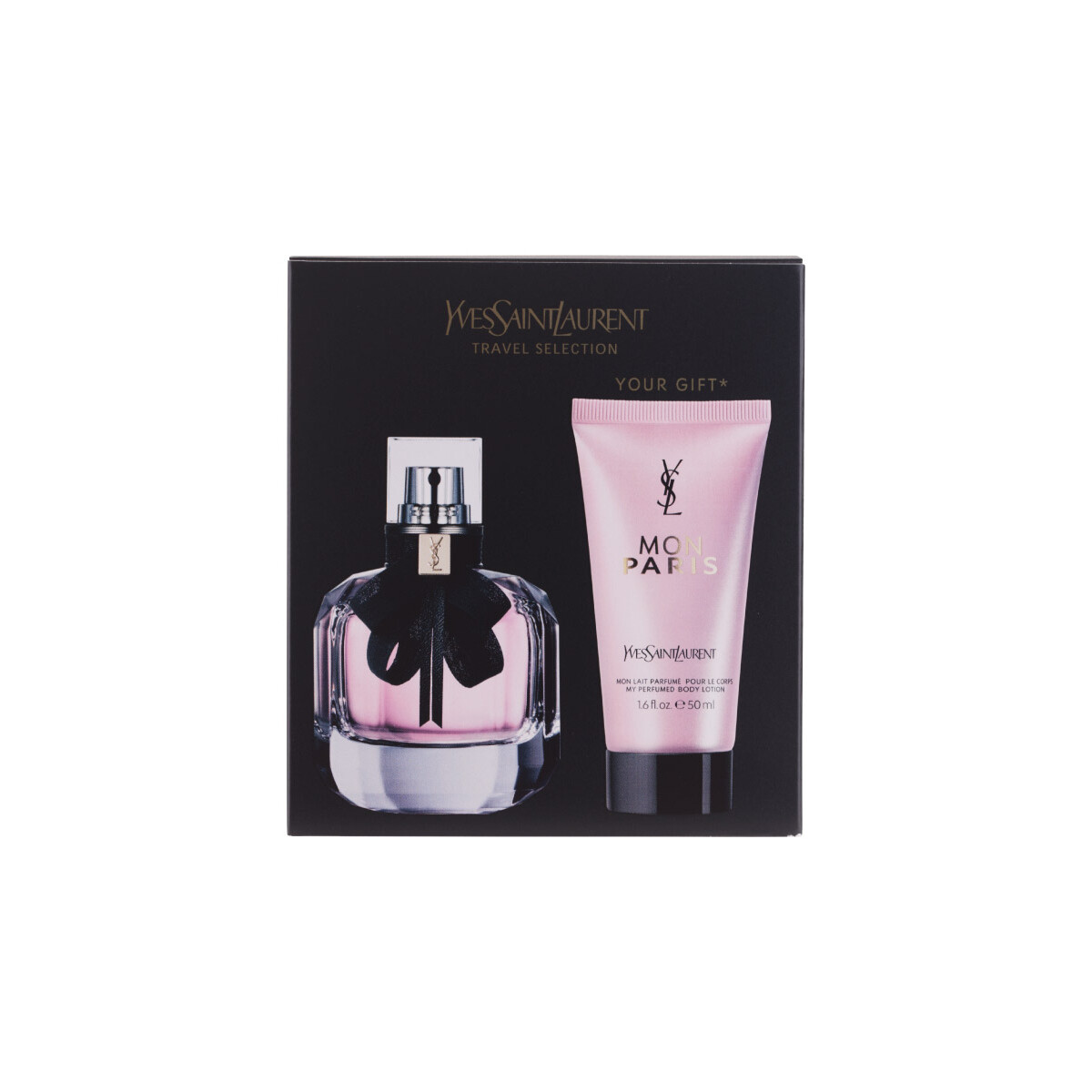 beleza Mulher Eau de parfum  Yves Saint Laurent Set Mon Paris perfume 50ml +Loción Corporal 50 ml Set Mon Paris perfume 50ml +Loción Corporal 50 ml