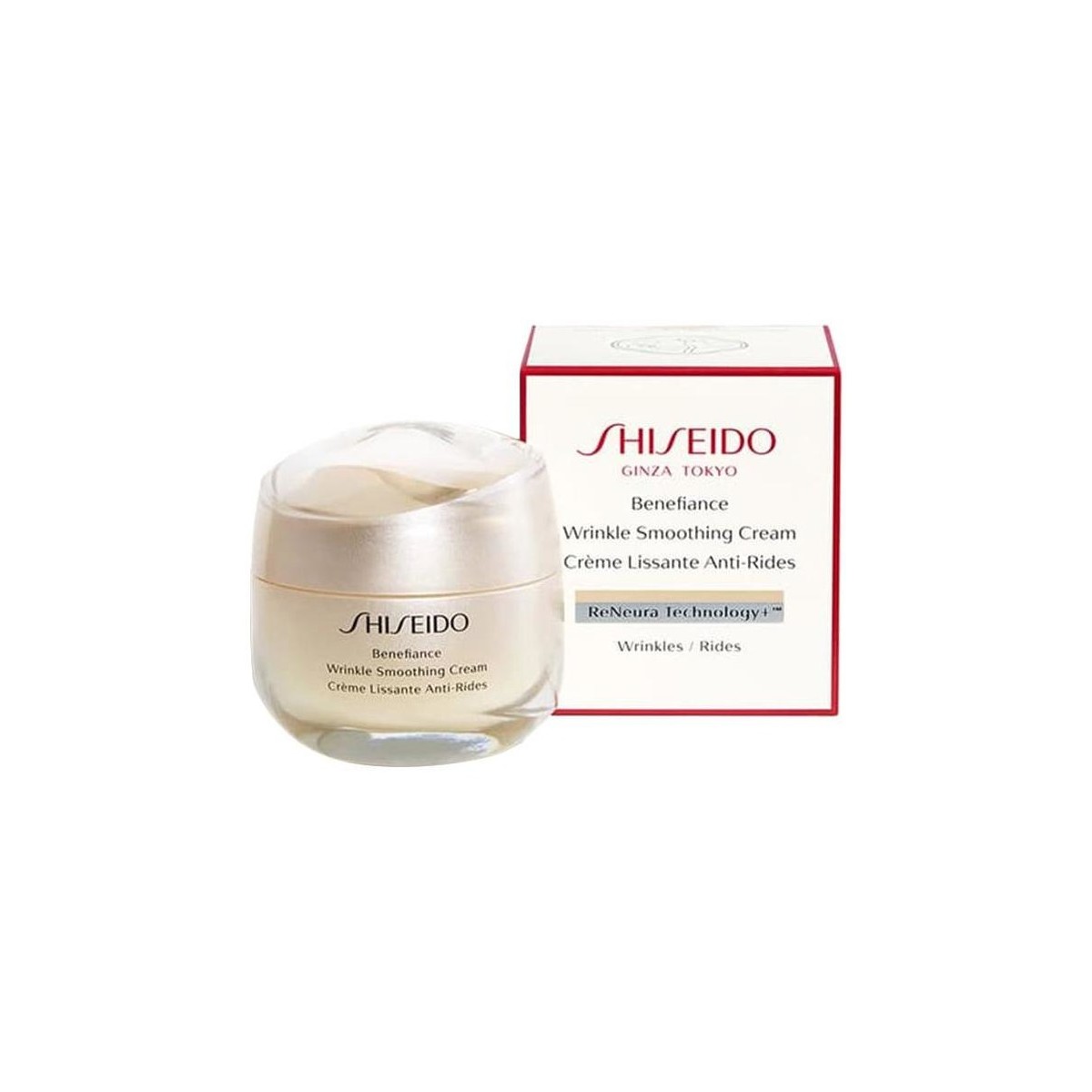 beleza Mulher Eau de parfum  Shiseido Benefiance Wrinkle Smoothing Cream - 50ml - creme anti-rugas Benefiance Wrinkle Smoothing Cream - 50ml - anti-wrinkle cream
