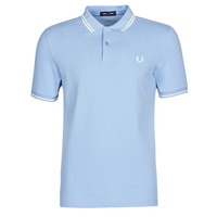 Textil Homem Polos mangas curta Fred Perry TWIN TIPPED FRED PERRY SHIRT Azul