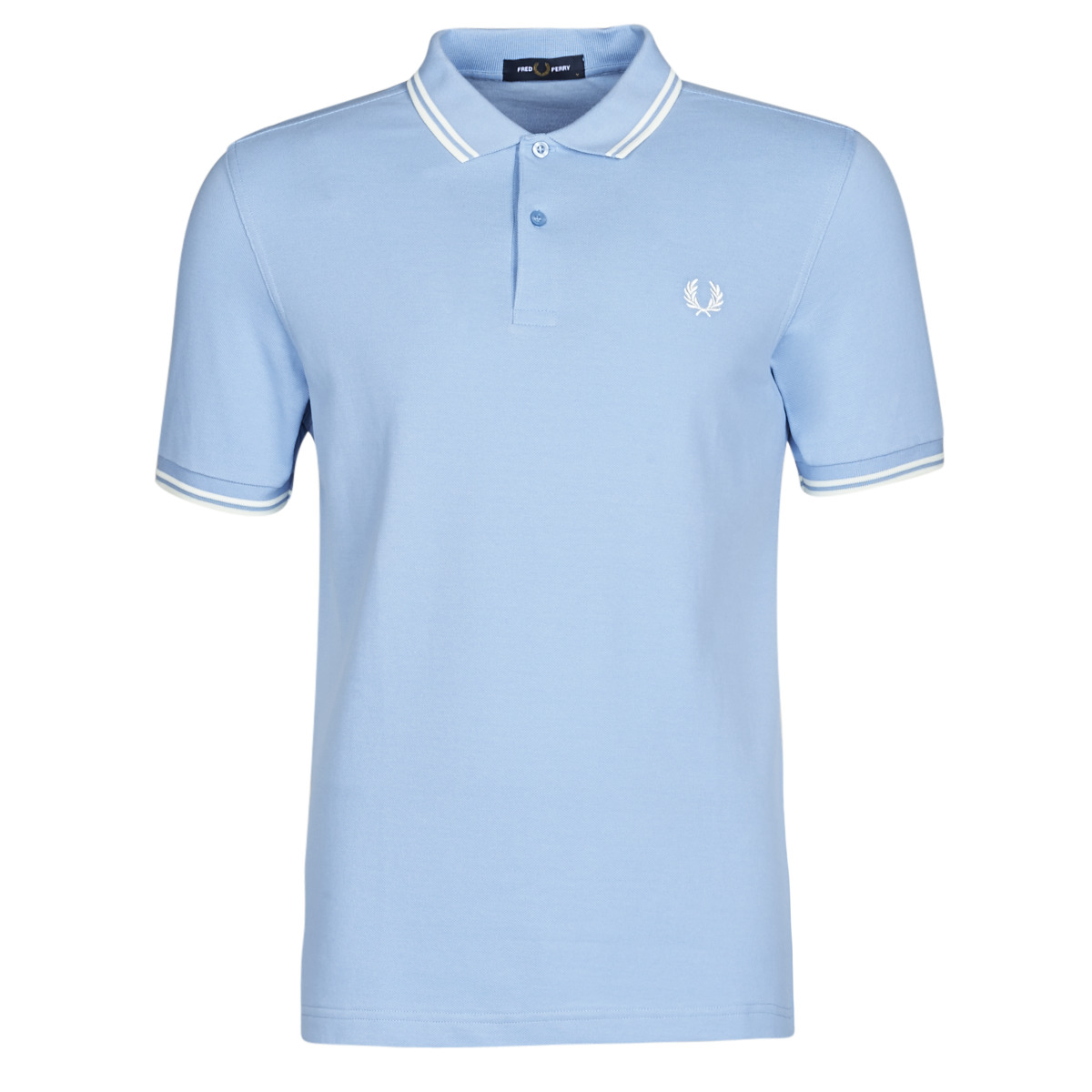 Textil Homem Polos mangas curta Fred Perry TWIN TIPPED FRED PERRY SHIRT knit Azul