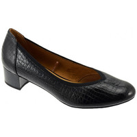 Sapatos Mulher Sapatilhas Caprice BLACKCROCO Preto