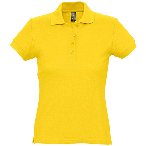 Textil Mulher Polos mangas curta Sols PASSION WOMEN COLORS-POLO MUJER MANGA CORTA Amarelo