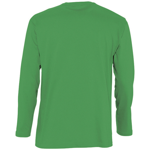 Sols MONARCH COLORS MEN-CAMISETA HOMBRE CUELLO REDONDO MANGA LARGA Verde