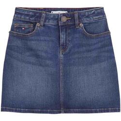 Textil Rapariga Shorts / Bermudas Tommy Hilfiger  Azul