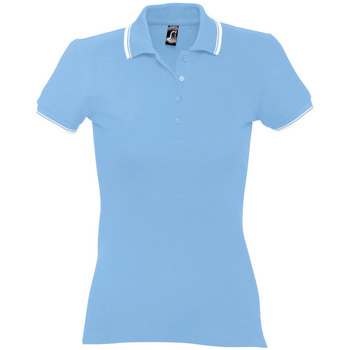 Textil Mulher Polos mangas curta Sols PRACTICE POLO MUJER Azul