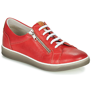 Sapatos Mulher Sapatilhas Dorking KAREN Vermelho / Bege