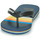 Sapatos Criança Chinelos Quiksilver MOLOKAI SLAB Azul / Laranja / Preto