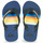 Sapatos Criança Chinelos Quiksilver MOLOKAI SLAB Azul / Laranja / Preto