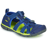 Sapatos Rapaz Sandálias Keen SEACAMP II CNX Azul / Verde